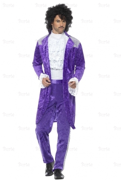 80s Purple Musician Costume