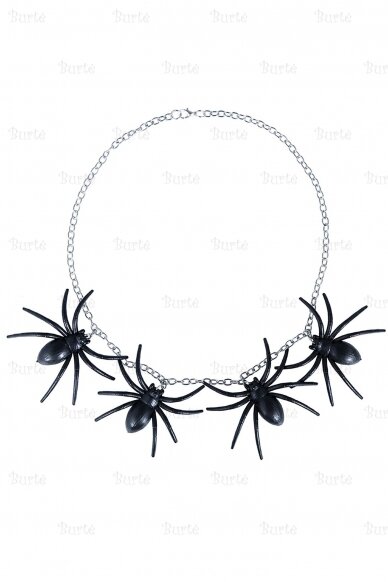 Earrings and Necklace "Spiders" 2