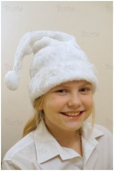 Balta nykštuko (ledinuko) kepurė