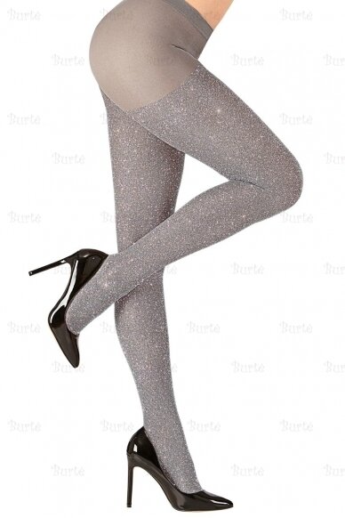 White Sparkly Pantyhose