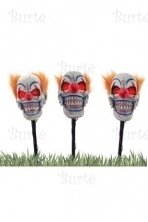 Decoration "3 Clownheads"