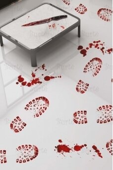 Decoration "Blood Footprints"