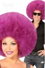 Purple Oversized Afro Wig