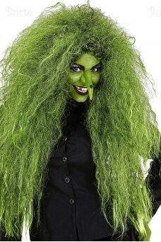 Green Oversized Frise Wig