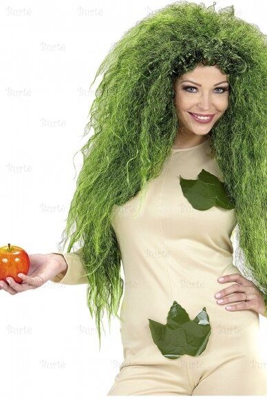 Green Oversized Frise Wig 2