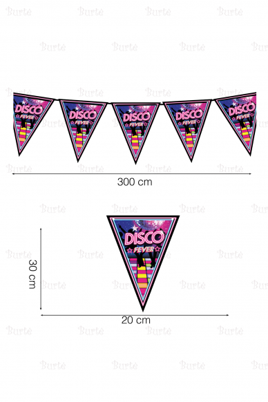 Disco Fever Pennant 1