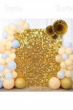 Backdrop panel, Gold