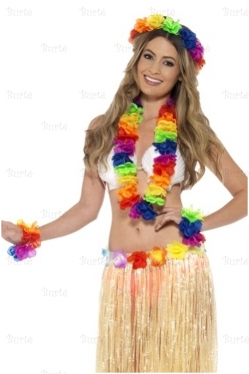 Rainbow Hawaiian Set