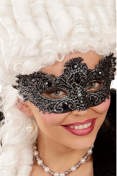 Black Lace Eyemask 1