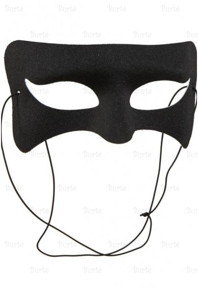 Black domino mask 1