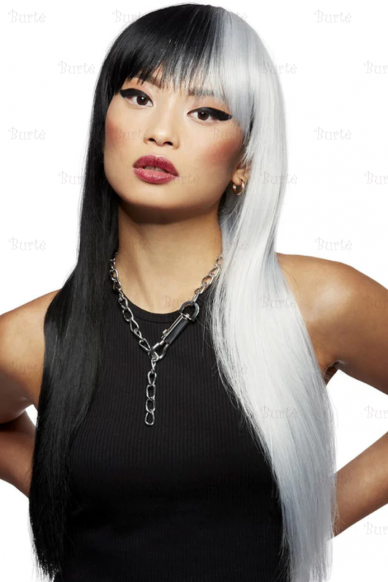 Black-White Wig