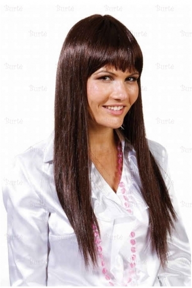 Brown wig