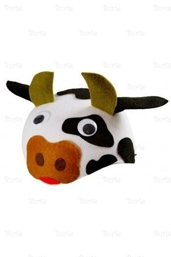 cow in a hat