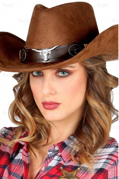 Brown Cowboy Hat 1