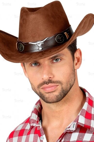 Brown Cowboy Hat 2