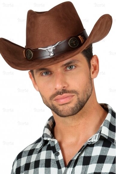 Brown Cowboy Hat 3