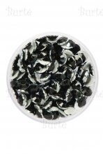 Glitter Stones, Onyx, 3mm