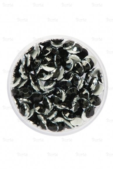 Glitter Stones, Onyx, 3mm