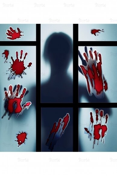 Bloody Hands Stickers 1