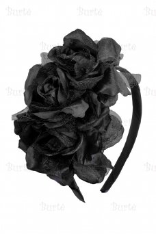 Black Roses Headband