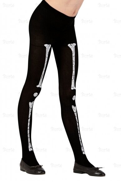 Skeleton Pantyhose for Kids 1