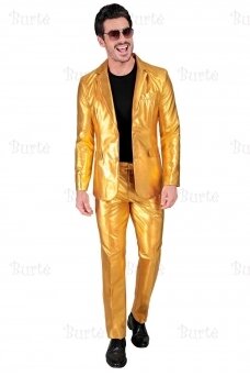 Gold Party Fashion Suit