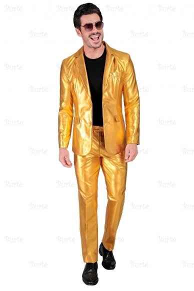 Gold Party Fashion Suit