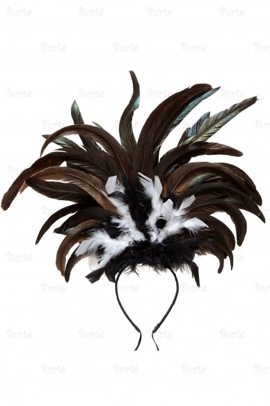 Rio Feathered Headband 2