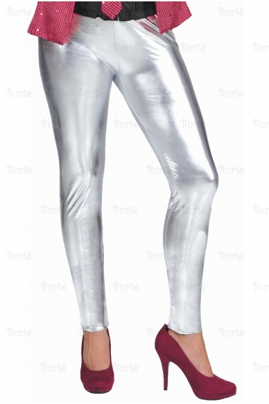 Silver leggings 1