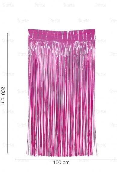 Pink curtain 1