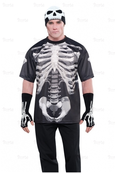 Mens' T-Shirt Skeleton