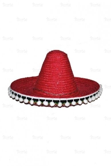 red mexican sombrero