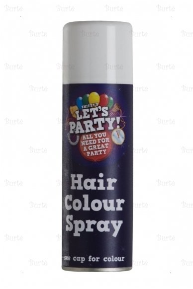 Hair Colour Spray, White 1