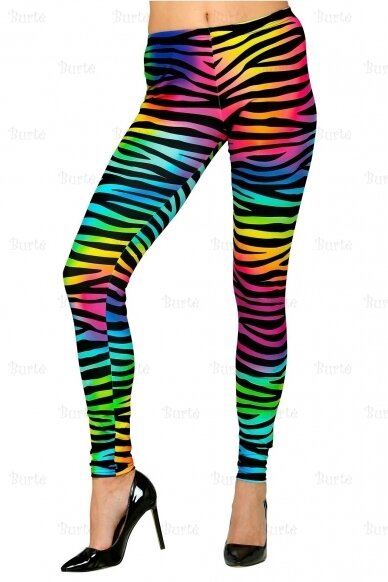 Neon Multicolor Leggings 1