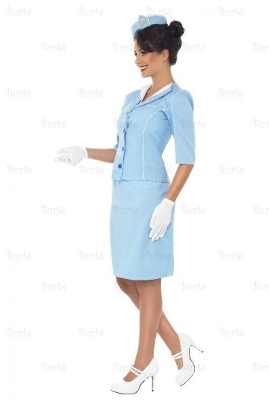 Flight Captain Outfit | Air Hostess Fancy Dress Costumes | Sparkling  Strawberry