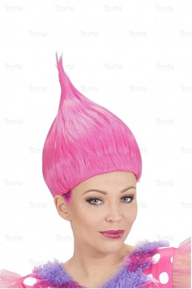 Troll wig, pink 3