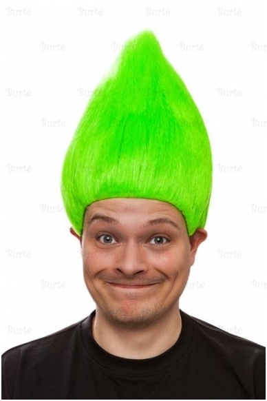 Troll wig, green