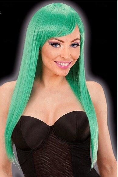 Green wig 1